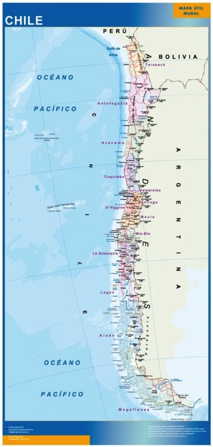 Chile map