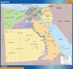 Egypt map