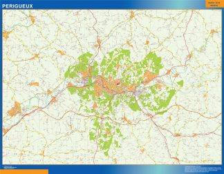 Map of Perigueux France