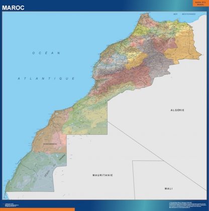 Morocco map