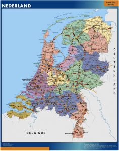 Netherlands map