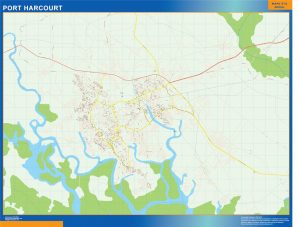 Port Harcourt map Nigeria