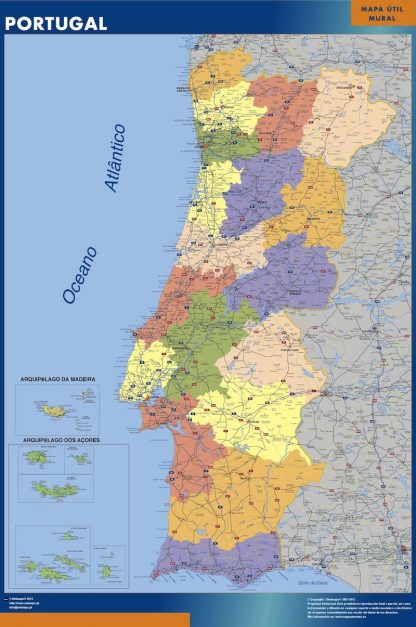 Portugal map