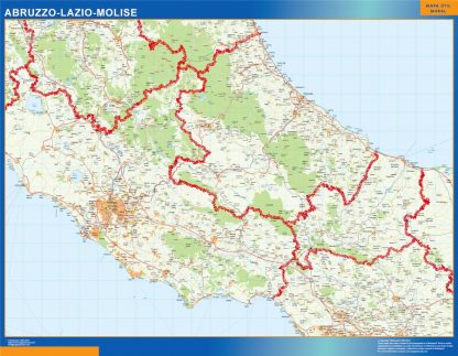 Region of Abruzzo in Italy