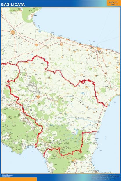 Region of Basilicata in Italy