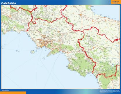 Region of Campania in Italy