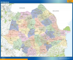 Romania map