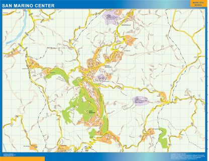 San Marino downtown map