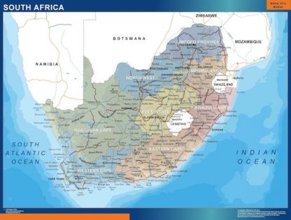 South Africa map